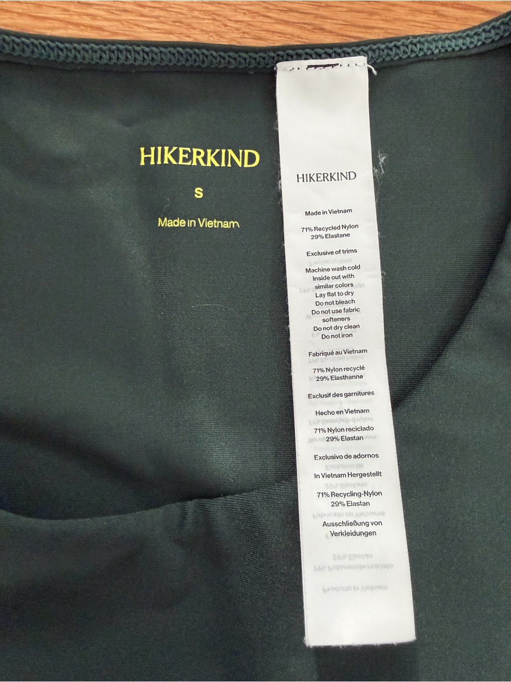 Hikerkind Longline Sports Bra — image 2 of 4